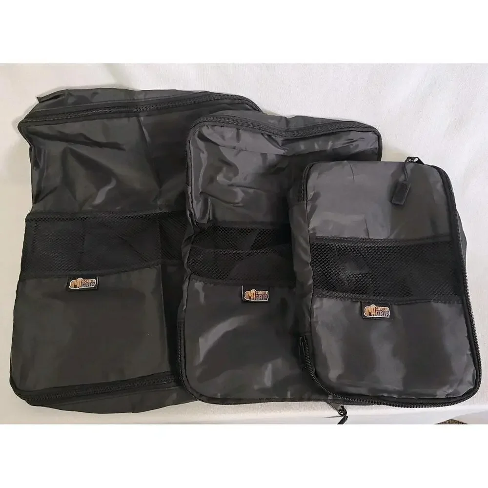Gorilla Grip Packing Cubes, Travel Essentials For Suitcase,‎ Mesh Organizer Bags